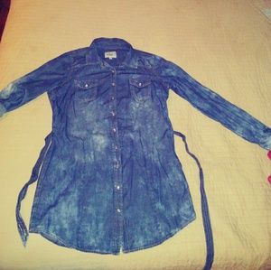 Cute blue jean summer dress